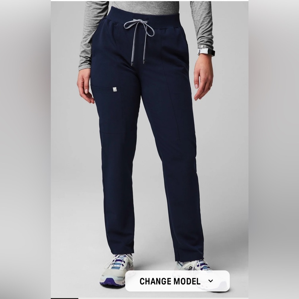 Fabletics Ion Navy Blue Jogger Pants NWT